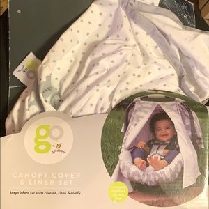 Car Seat Canopy Cover and Liner Set